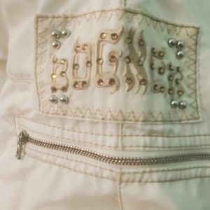 Bogner Women Blingy Ski Pants size 6.  Off White